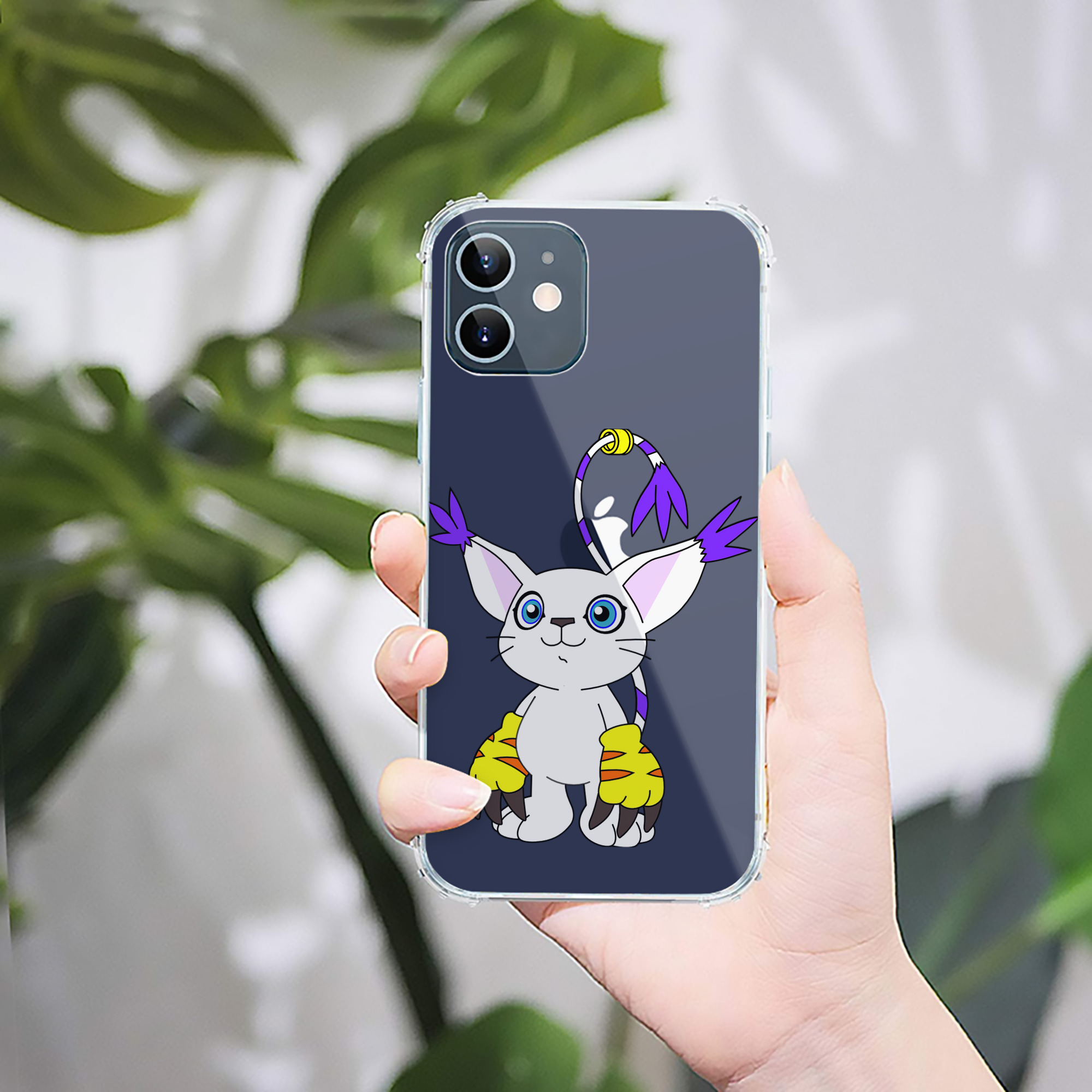 （画像用） Digimon デジタルモンスター/デジモン 【iPhone 12シリーズ対応】透明スマホケース（クリアソフトケース）